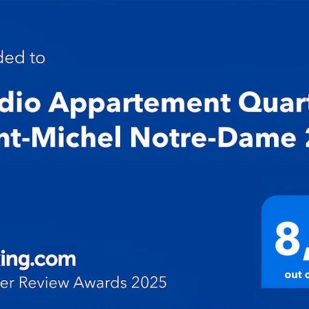 Studio Appartement Quartier Saint-Michel Notre-Dame 2 Free Netflix Paris Luaran gambar