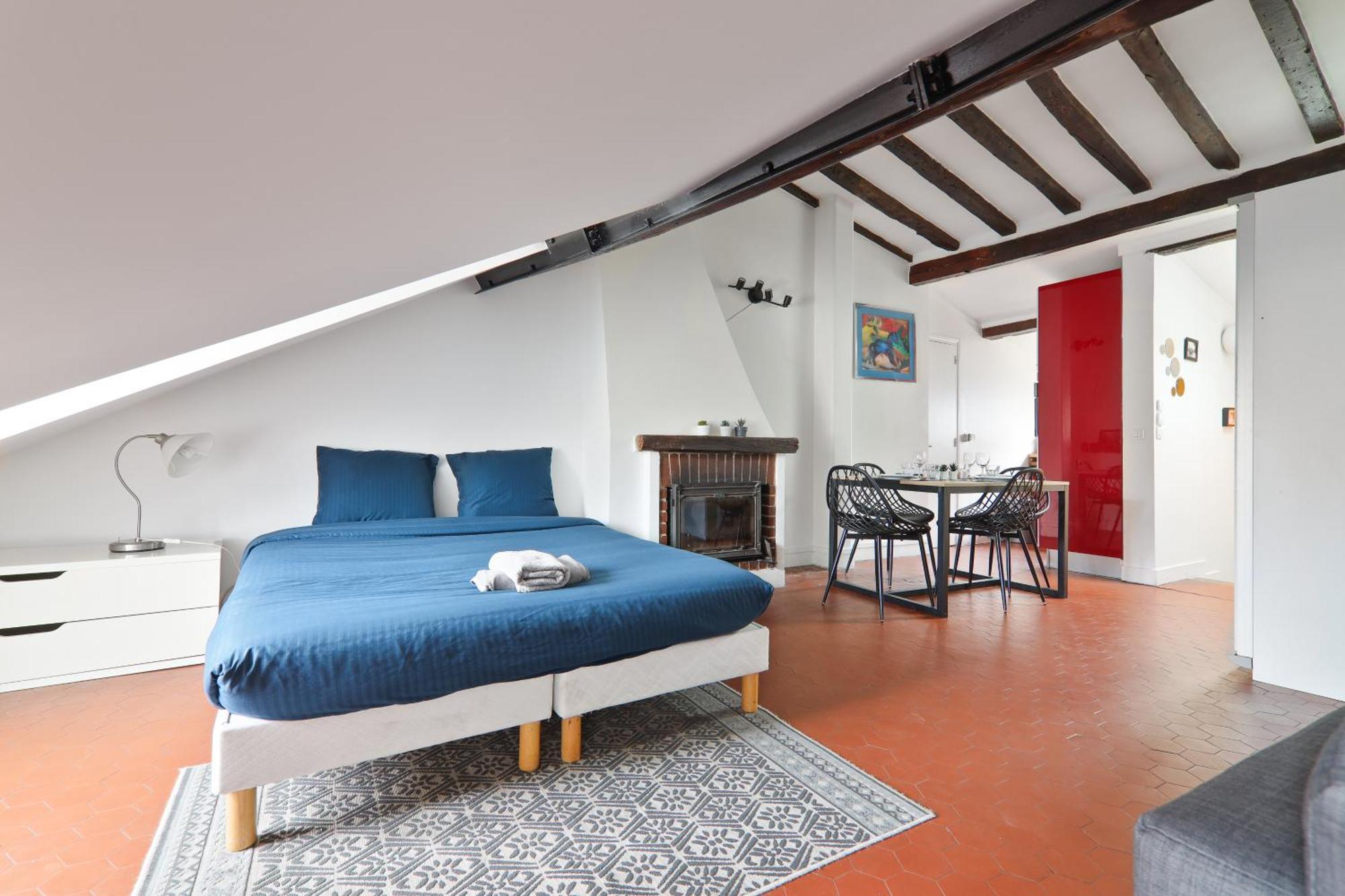 Studio Appartement Quartier Saint-Michel Notre-Dame 2 Free Netflix Paris Luaran gambar