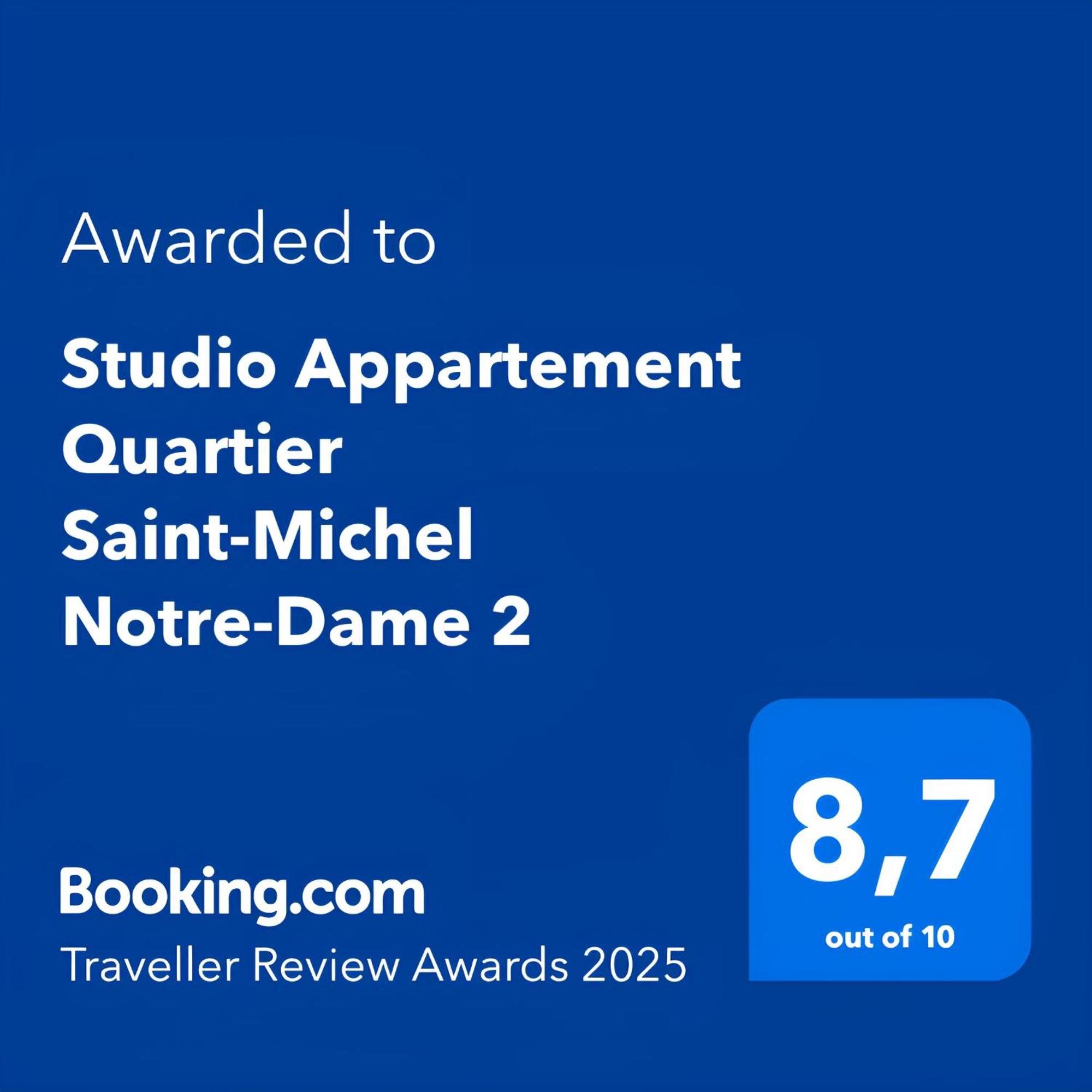 Studio Appartement Quartier Saint-Michel Notre-Dame 2 Free Netflix Paris Luaran gambar