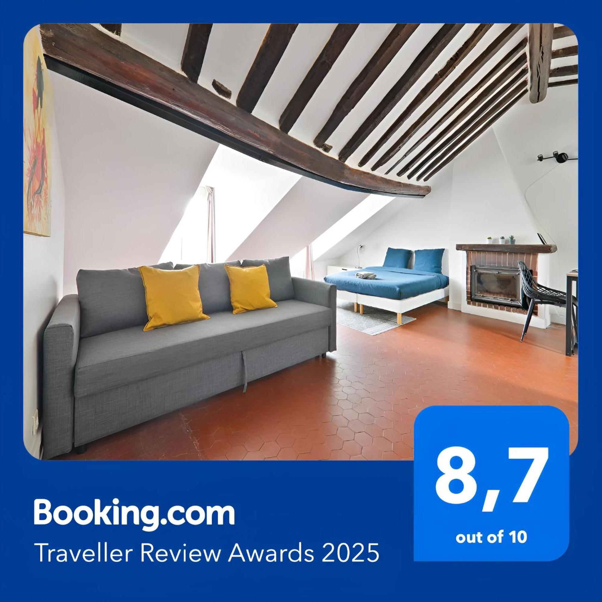 Studio Appartement Quartier Saint-Michel Notre-Dame 2 Free Netflix Paris Luaran gambar